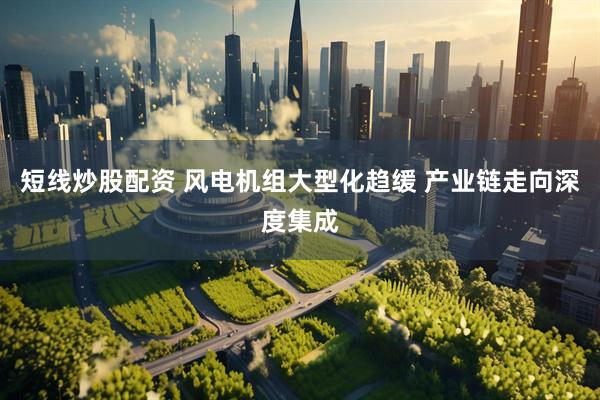 短线炒股配资 风电机组大型化趋缓 产业链走向深度集成