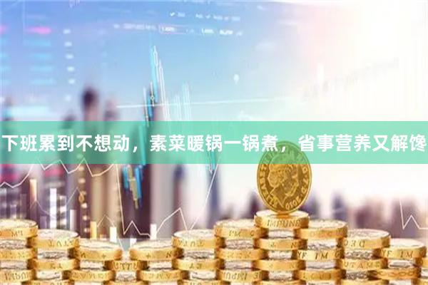 下班累到不想动，素菜暖锅一锅煮，省事营养又解馋