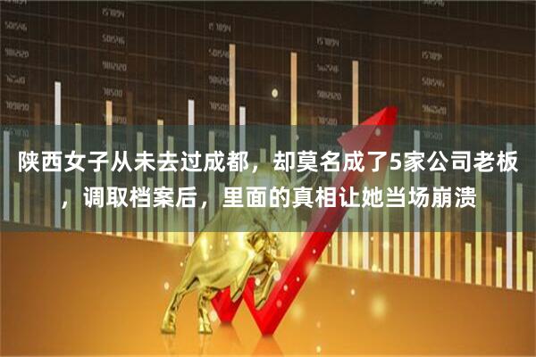 陕西女子从未去过成都，却莫名成了5家公司老板，调取档案后，里面的真相让她当场崩溃